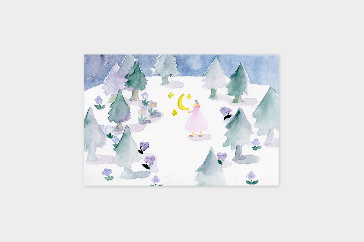Art Touch kin.iro.hitode Postcards / TOUCH & FLOW