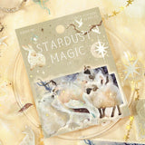 Foil Stamping "Stardust Magic" Clear Stickers / Background Music