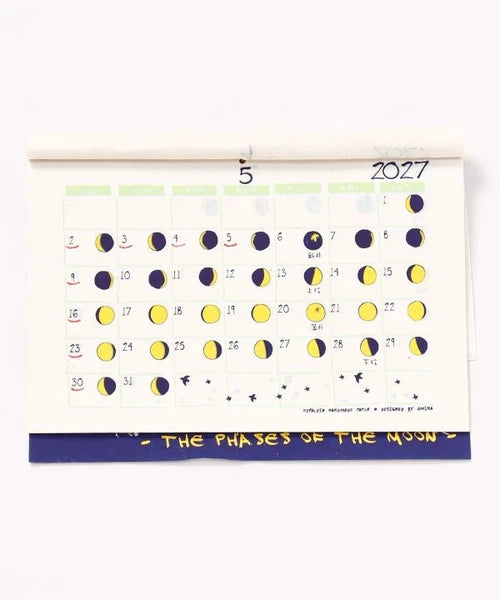 The Phase of the Moon Calendar 2027 / Amina Collection Co., Ltd.