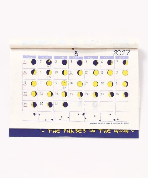 The Phase of the Moon Calendar 2027 / Amina Collection Co., Ltd.