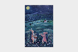 Art Touch Rumi Kawagoe Floral Pattern Postcards / TOUCH & FLOW
