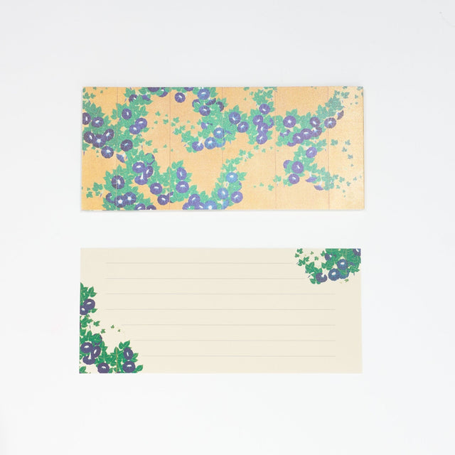 Morning Glories Screen Letter Paper / Benrido - bungu