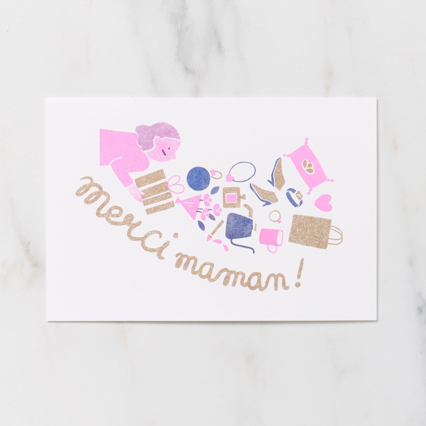 Mother's Day Greeting Cards / Letterpress Letters - bungu