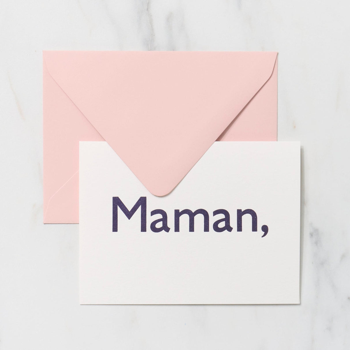 Mother's Day Greeting Cards / Letterpress Letters - bungu