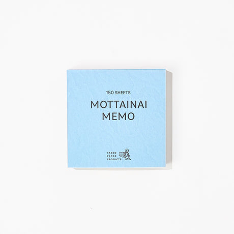 MOTTAINAI MEMO Block / TAKEO PAPER PRODUCTS - bungu
