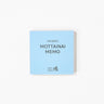 MOTTAINAI MEMO Block / TAKEO PAPER PRODUCTS - bungu