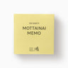 MOTTAINAI MEMO Block / TAKEO PAPER PRODUCTS - bungu
