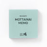 MOTTAINAI MEMO Block / TAKEO PAPER PRODUCTS - bungu