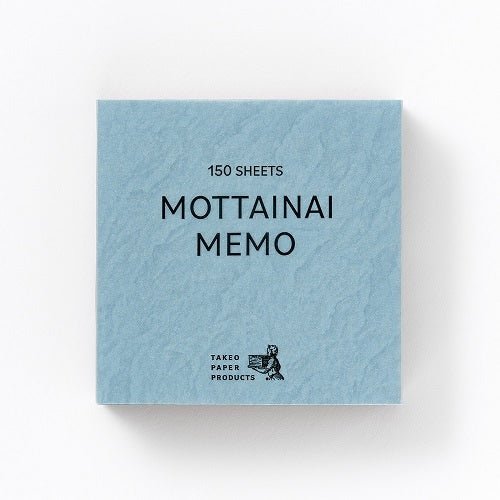 MOTTAINAI MEMO Block / TAKEO PAPER PRODUCTS - bungu