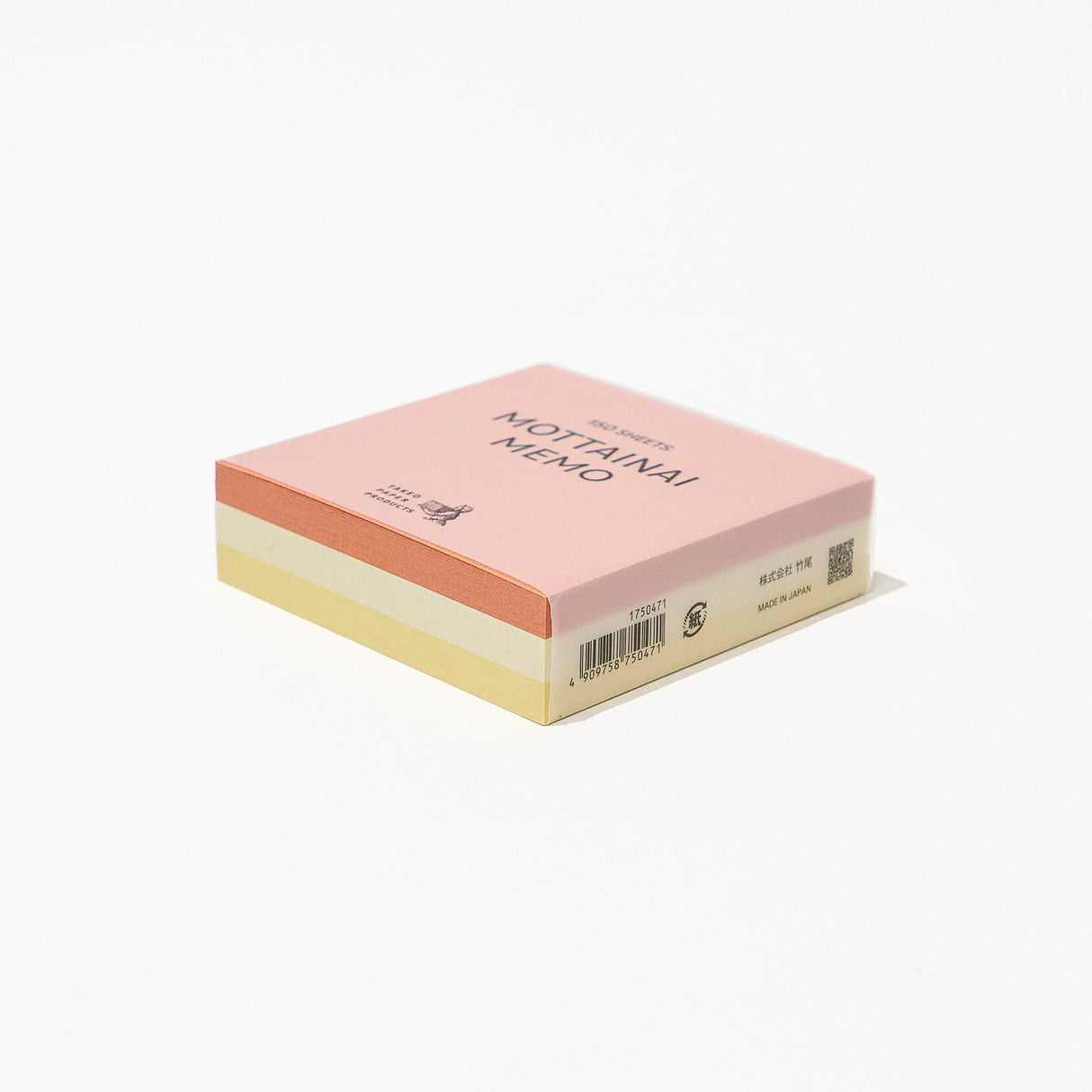 MOTTAINAI MEMO Block / TAKEO PAPER PRODUCTS - bungu