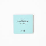 MOTTAINAI MEMO Block / TAKEO PAPER PRODUCTS - bungu
