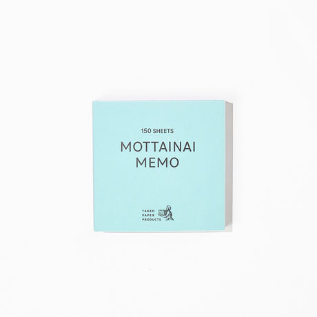 MOTTAINAI MEMO Block / TAKEO PAPER PRODUCTS - bungu