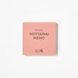 MOTTAINAI MEMO Block / TAKEO PAPER PRODUCTS - bungu