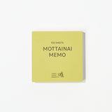 MOTTAINAI MEMO Block / TAKEO PAPER PRODUCTS - bungu