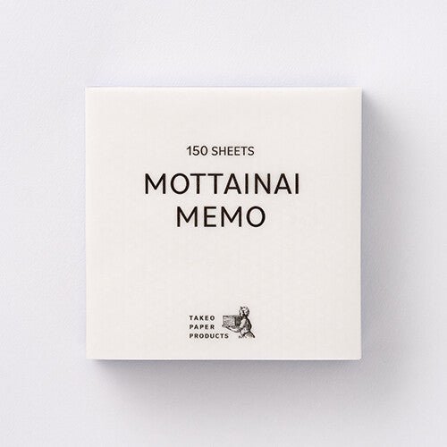 MOTTAINAI MEMO Block / TAKEO PAPER PRODUCTS - bungu