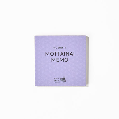 MOTTAINAI MEMO Block / TAKEO PAPER PRODUCTS - bungu