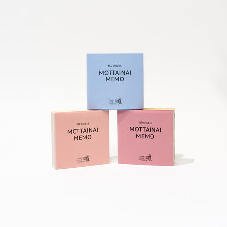 MOTTAINAI MEMO Block / TAKEO PAPER PRODUCTS - bungu