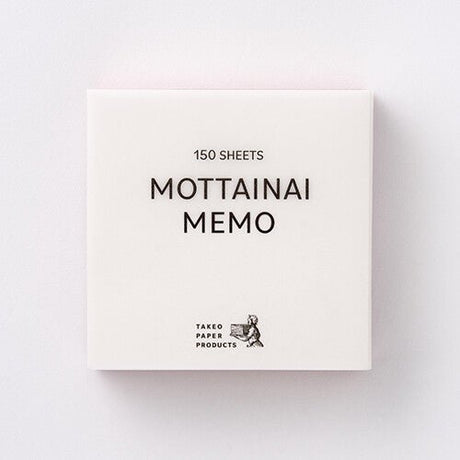 MOTTAINAI MEMO Block / TAKEO PAPER PRODUCTS - bungu