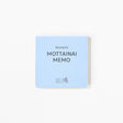 MOTTAINAI MEMO Block / TAKEO PAPER PRODUCTS - bungu