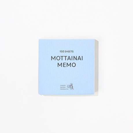 MOTTAINAI MEMO Block / TAKEO PAPER PRODUCTS - bungu