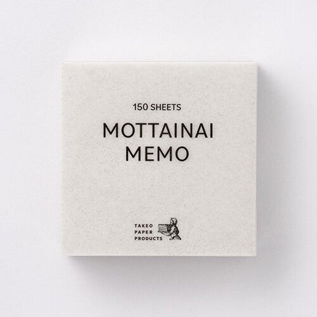 MOTTAINAI MEMO Block / TAKEO PAPER PRODUCTS - bungu