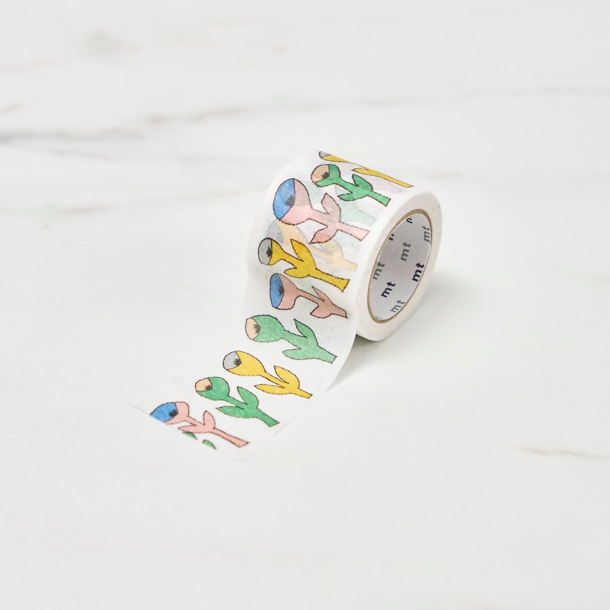 mt x Minä Perhonen Nature Doodle Series Masking Tape / Kamoi Kakoshi - bungu