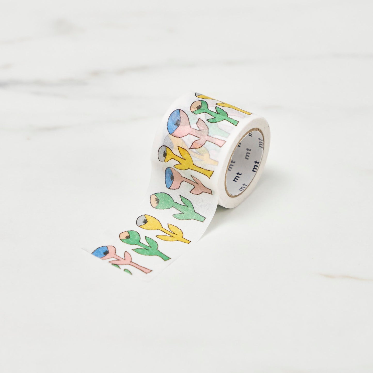 mt x Minä Perhonen Nature Doodle Series Masking Tape / Kamoi Kakoshi - bungu