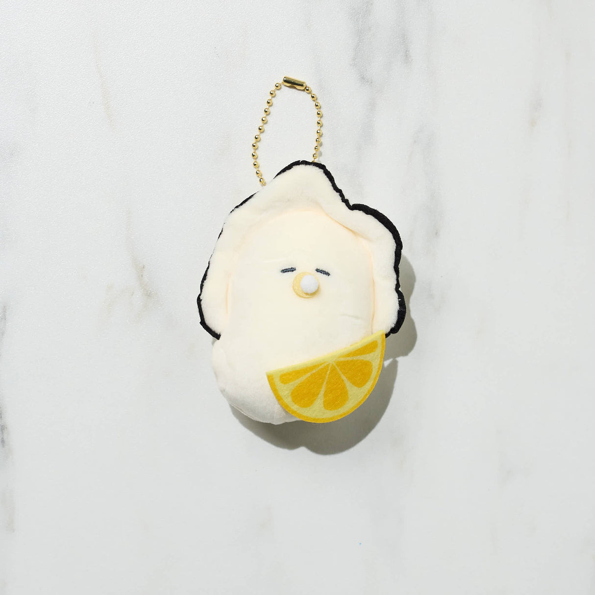 Mugyunui Cute Oyster Plush Charm Gacha Capsule - bungu