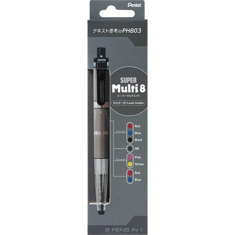 Multi 8 Multi - Function Mechanical Pencil / Pentel - bungu