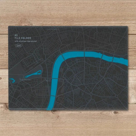 Multifunctional Clear File with Pockets / Marumo Printing Stationery - bungu