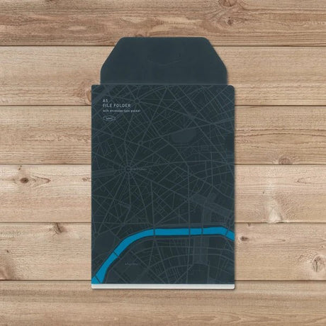 Multifunctional Clear File with Pockets / Marumo Printing Stationery - bungu