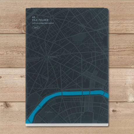 Multifunctional Clear File with Pockets / Marumo Printing Stationery - bungu