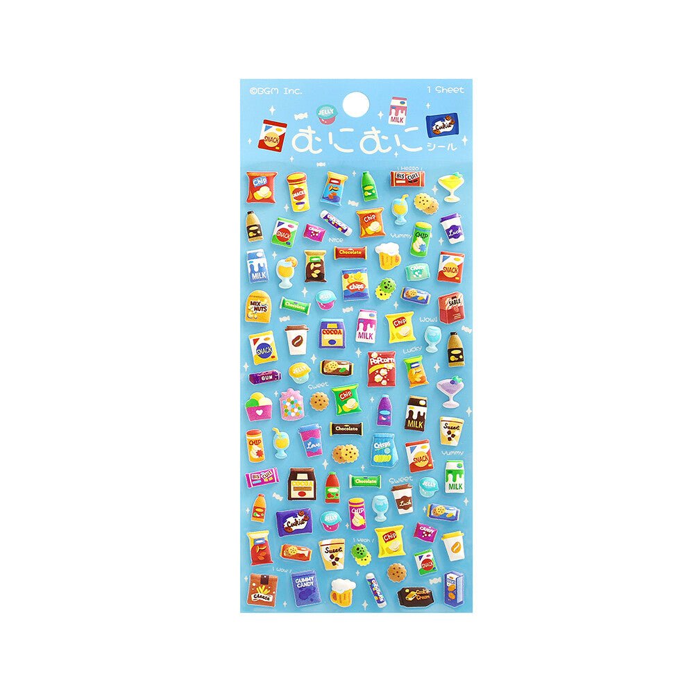 Munimuni 3D Sheet Sticker Vol.2 / BGM - bungu