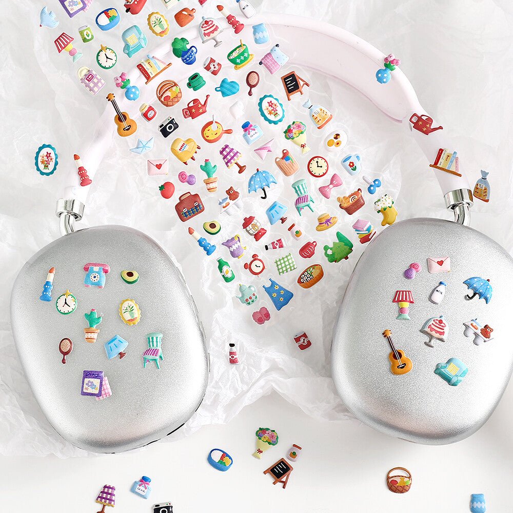 Munimuni 3D Sheet Sticker Vol.2 / BGM - bungu
