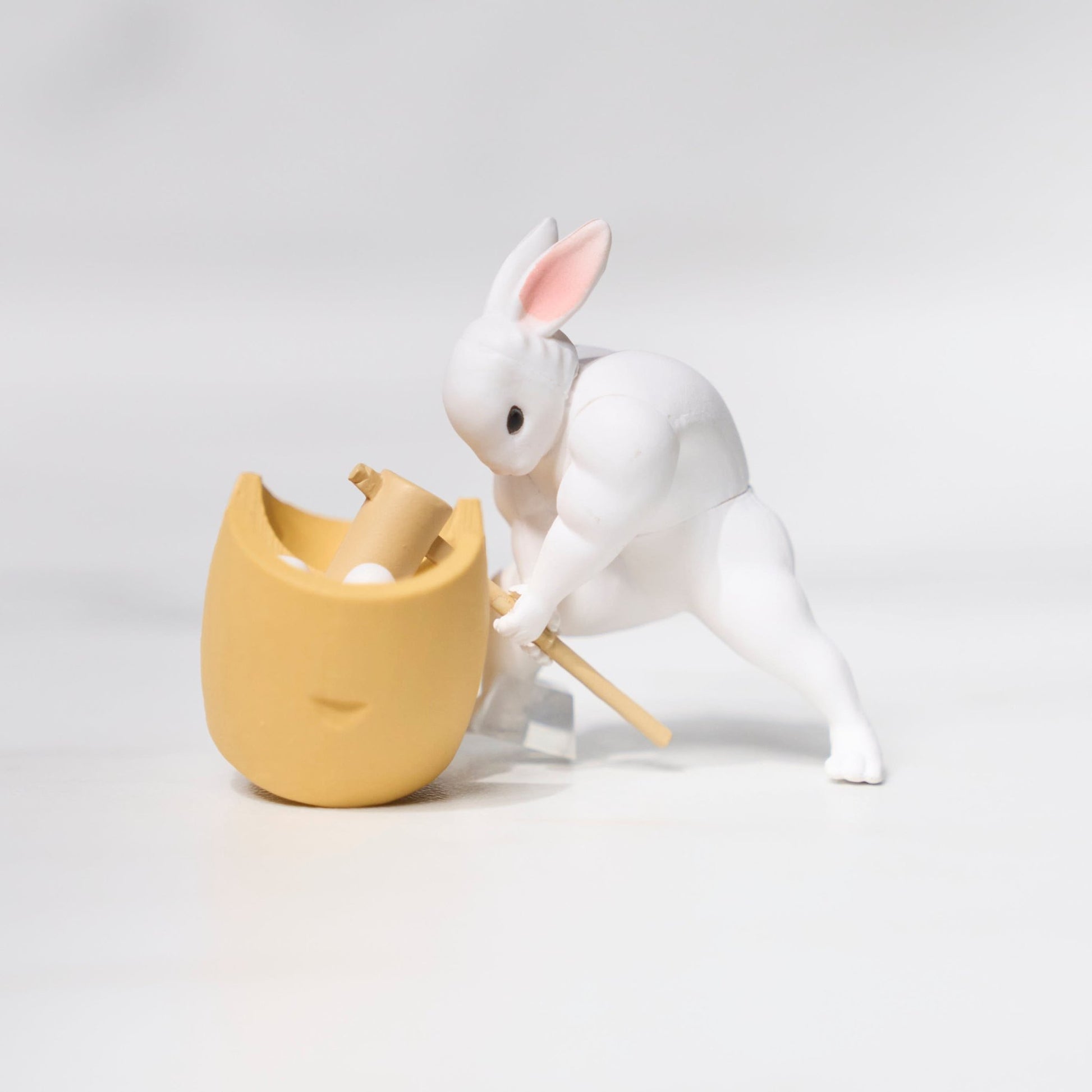 Muscular Rabbit Mochitsuki Gacha Capsule - bungu