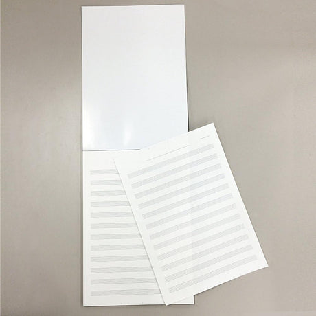 Music Notebook Single - Sided A4 / Kokuyo - bungu