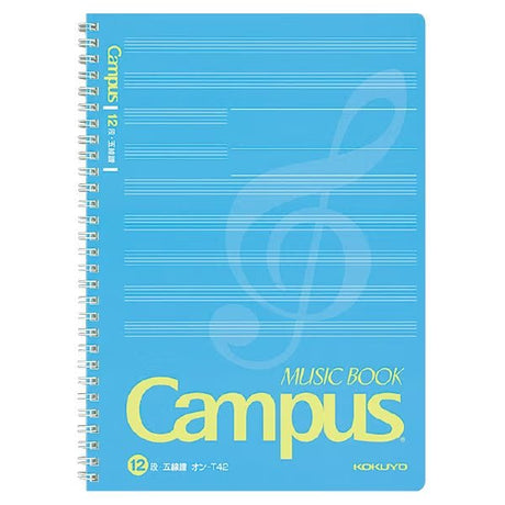 Music Notebook Twin Ring Semi B5 / Kokuyo - bungu