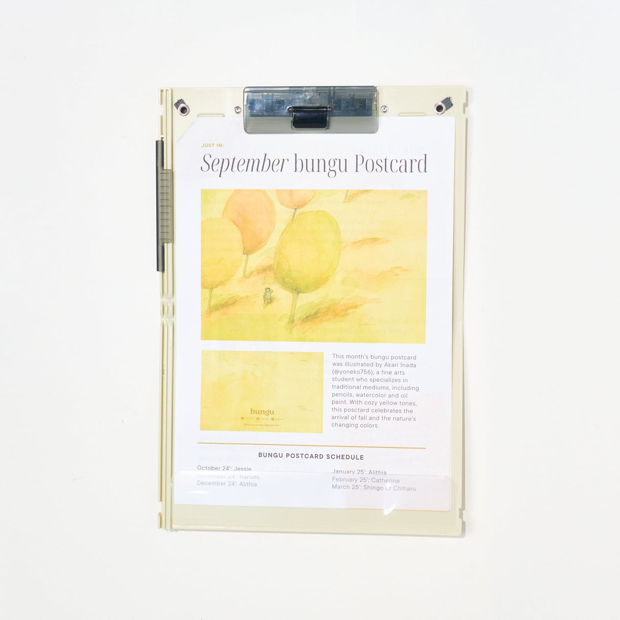 Mutual Two-Fold Clipboard / LIHIT LAB - bungu