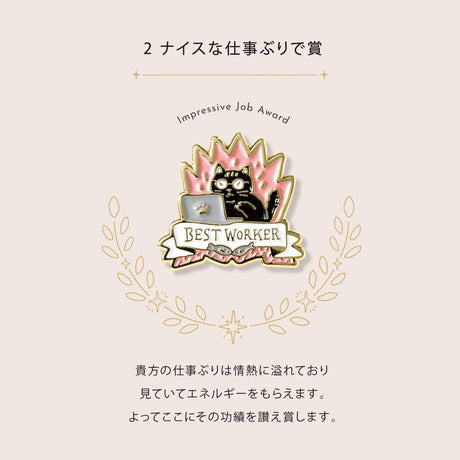 MY AWARD PiNS Award Pin Badge / IROHA PUBLISHING - bungu