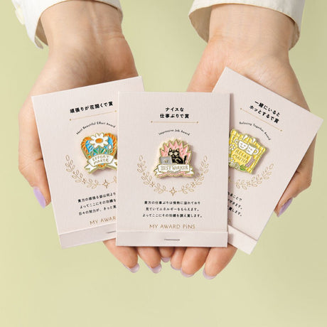 MY AWARD PiNS Award Pin Badge / IROHA PUBLISHING - bungu