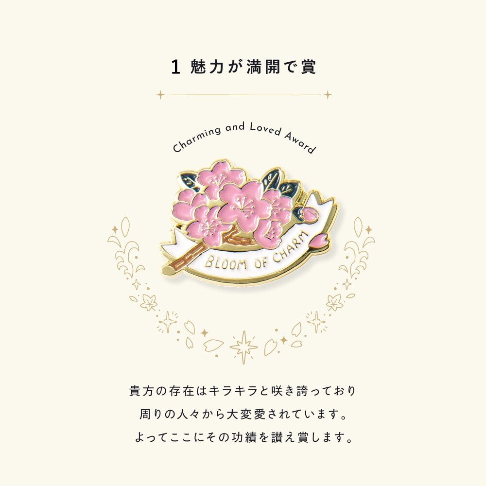 MY AWARD PiNS JAPAN Pin Badge / IROHA PUBLISHING - bungu