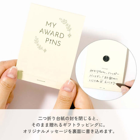 MY AWARD PiNS JAPAN Pin Badge / IROHA PUBLISHING - bungu
