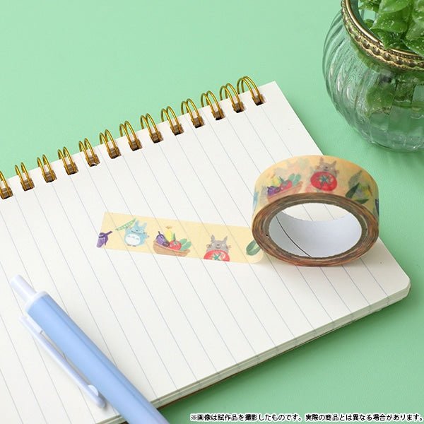 My Neighbor Totoro Break Time Vegetable Masking Tape / Movic - bungu