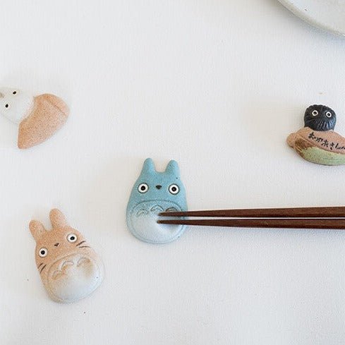 My Neighbor Totoro Shigarayaki Chopstick Rest Studio Ghibli / Meizan Togyo - bungu