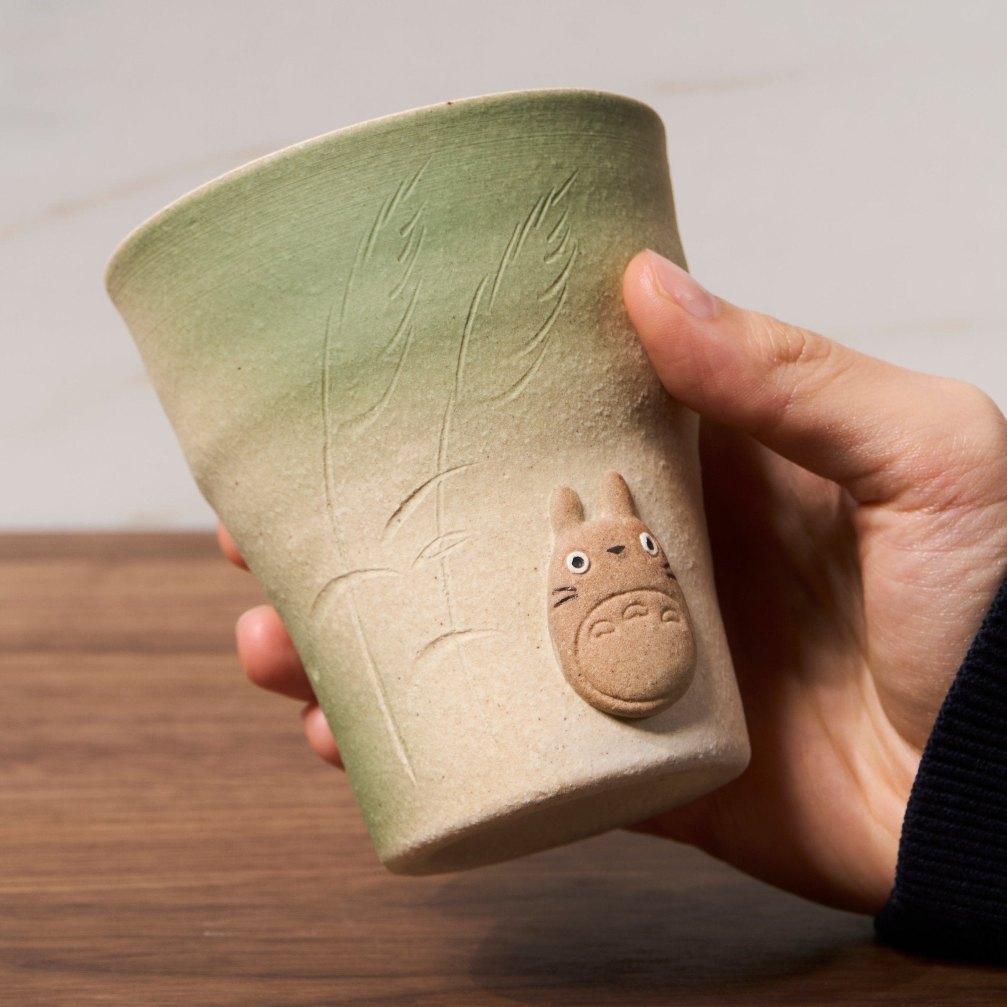 Kyan2さん専用　Totoro My Neighbor Totoro Shigarakiyaki Ceramic Cup Studio Ghibli