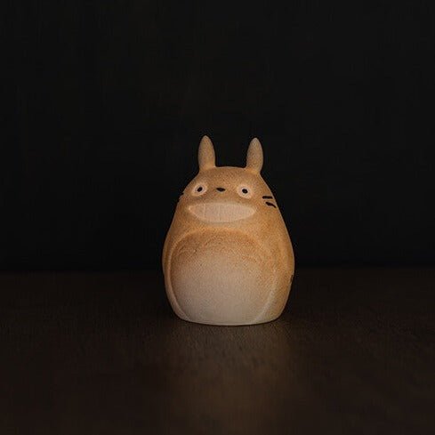 My Neighbor Totoro Shigarayaki Figurine with LED Light Studio Ghibli / Meizan Togyo - bungu