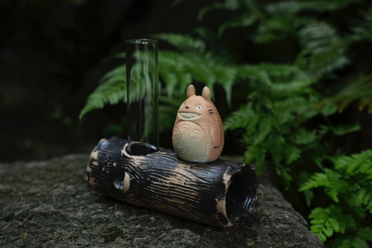 My Neighbor Totoro Shigarayaki Single Flower Vase Studio Ghibli / Meizan Togyo - bungu