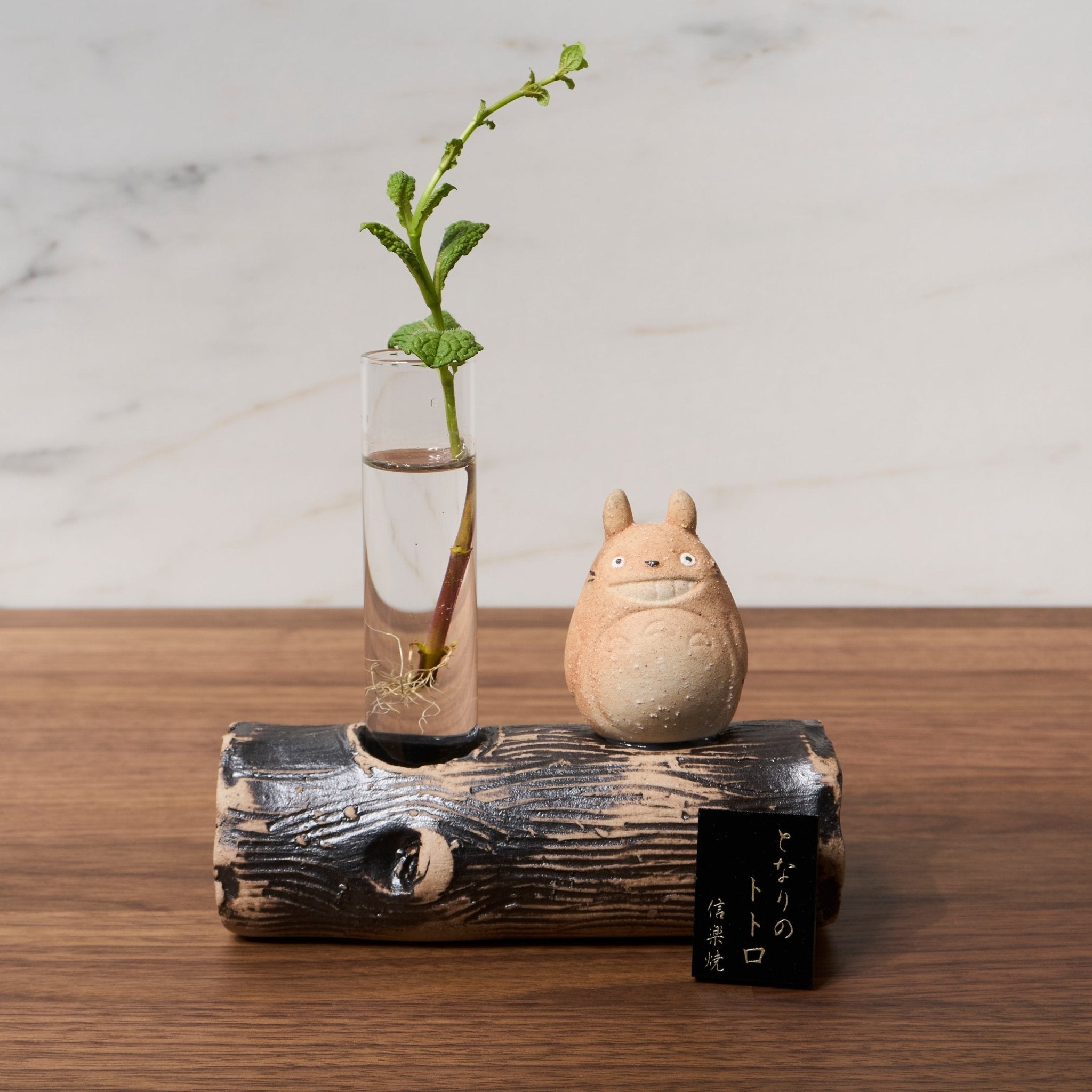 My Neighbor Totoro Shigarakiyaki Ceramic Single Flower Vase Studio