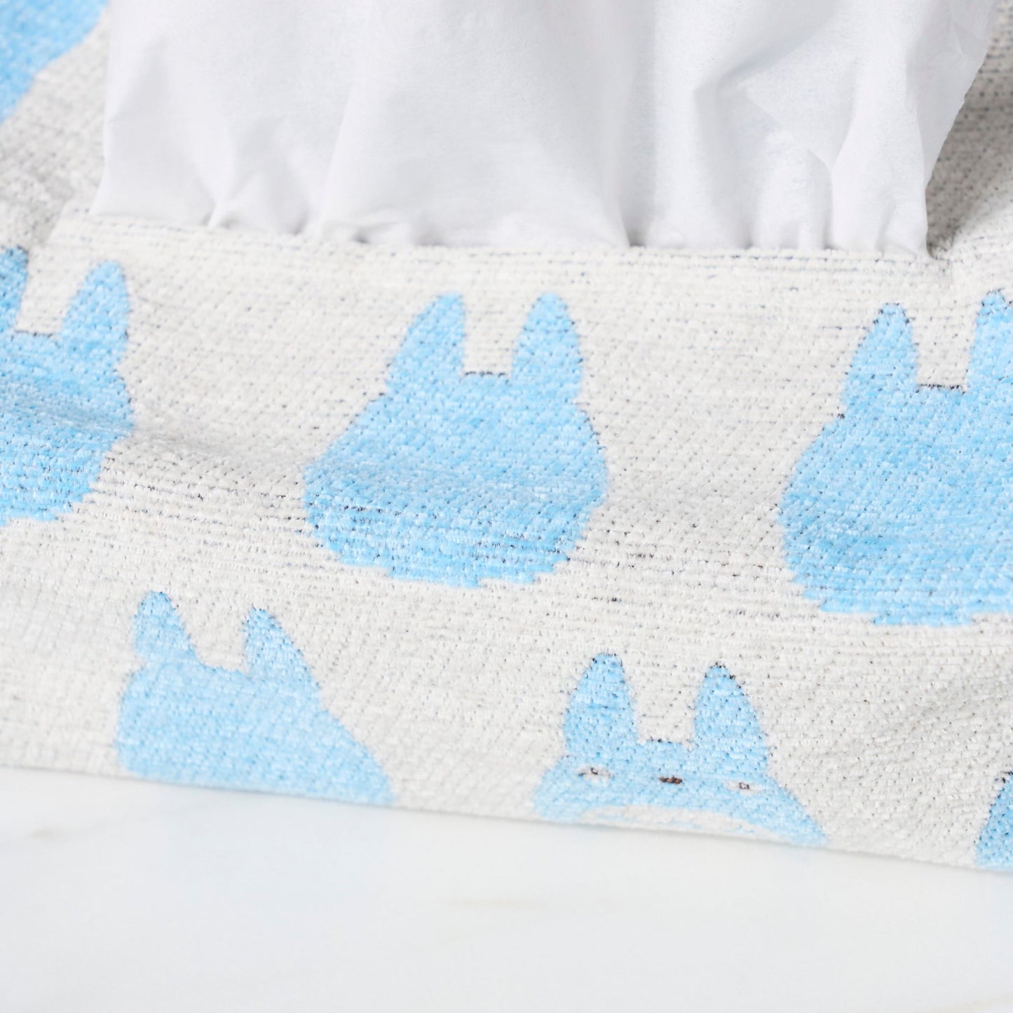 My Neighbor Totoro Silhouette Tissue Cover Medium / Marushin - bungu