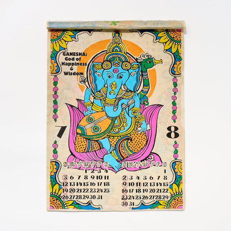 Namaste Hindu Gods Calendar 2026 Designed by Amina / Amina Collection Co., Ltd. - bungu
